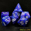 Bescon Starry Night Dice Set Series, 7pcs Polyhedral RPG Dice Set